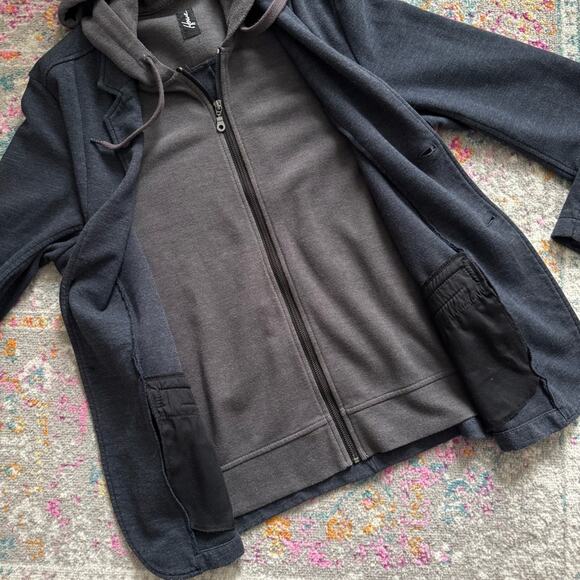 Howe 4 on the Floor Layered Jacket in Civilian Grey Hooded Men’s Size Large - Picture 7 of 9